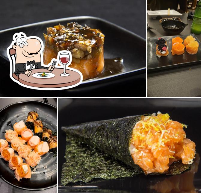 Platos en Restaurante Aoyama - Higienópolis