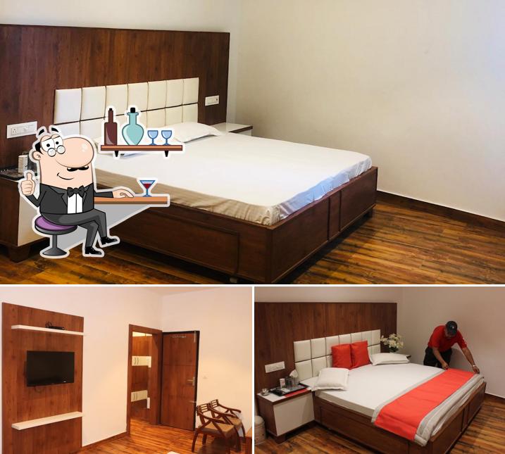 The interior of Deepak Hotel And Restaurant