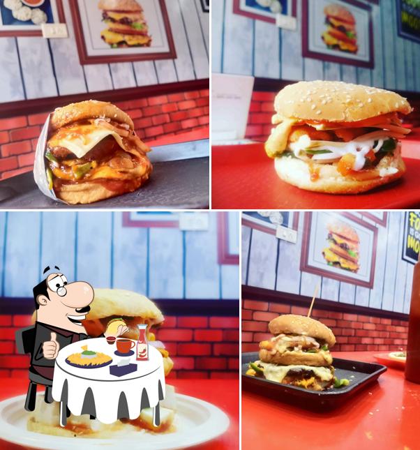 Get a burger at Beat The Hunger