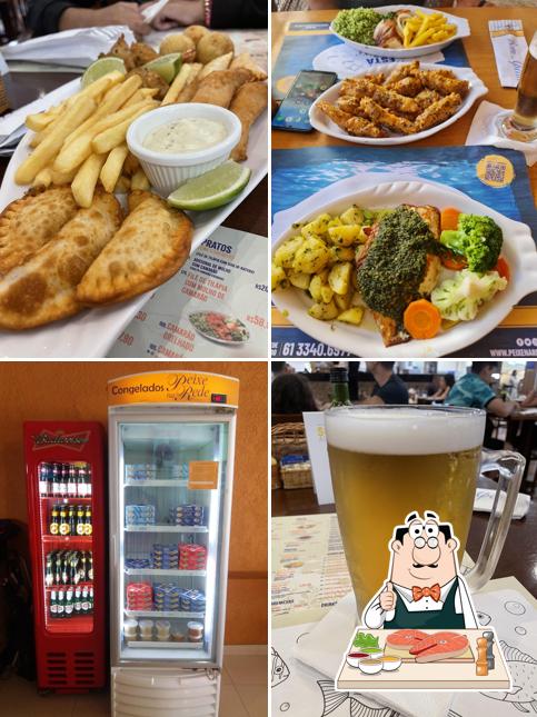 Peixe e fritas em Peixe na Rede