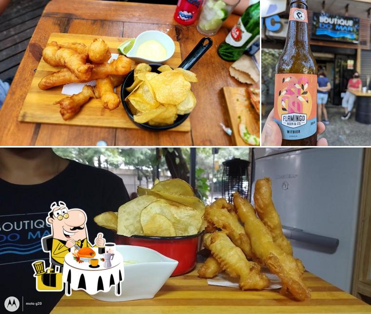 O Boutique do Mar se destaca pelo comida e bebida