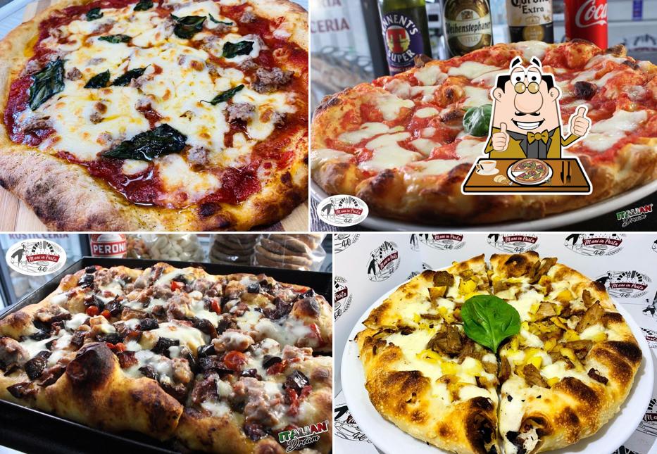 Ordina tra le molte varianti di pizza