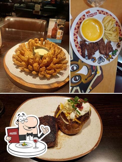 Comida em Outback Steakhouse