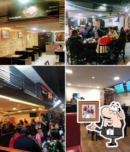 Veja imagens do interior do Best burgerBh artesanal