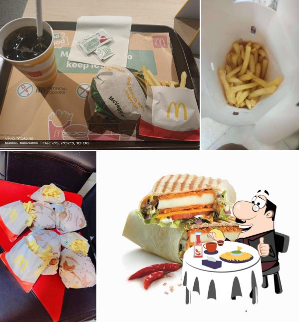 Cheese plate at McDonald's