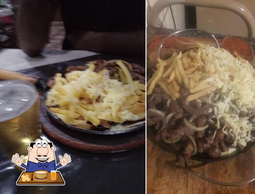 Platos en Bar E Pizzaria .Com Amigos