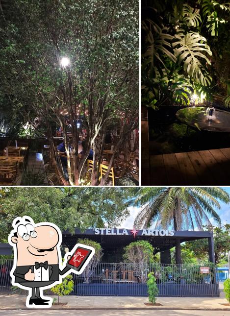 O exterior do Quintal Gastronômico