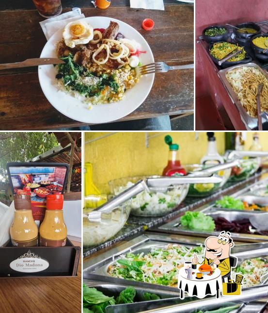 Platos en Rancho Dio Madona Restaurante