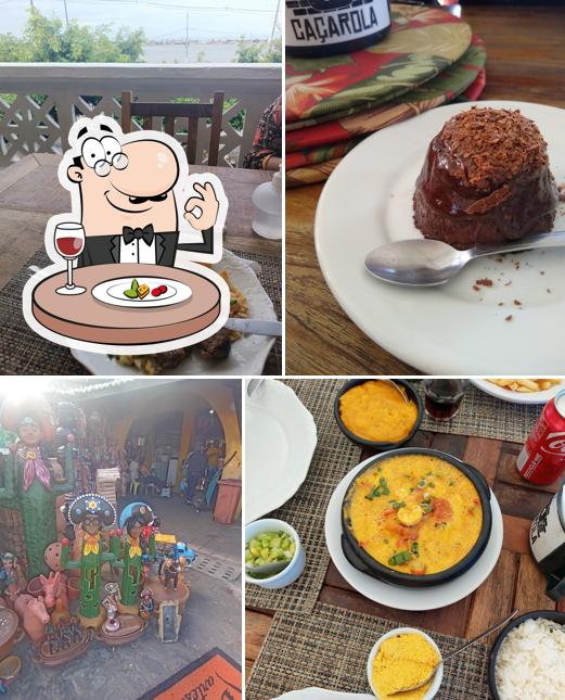 Comida em Restaurante Caçarola