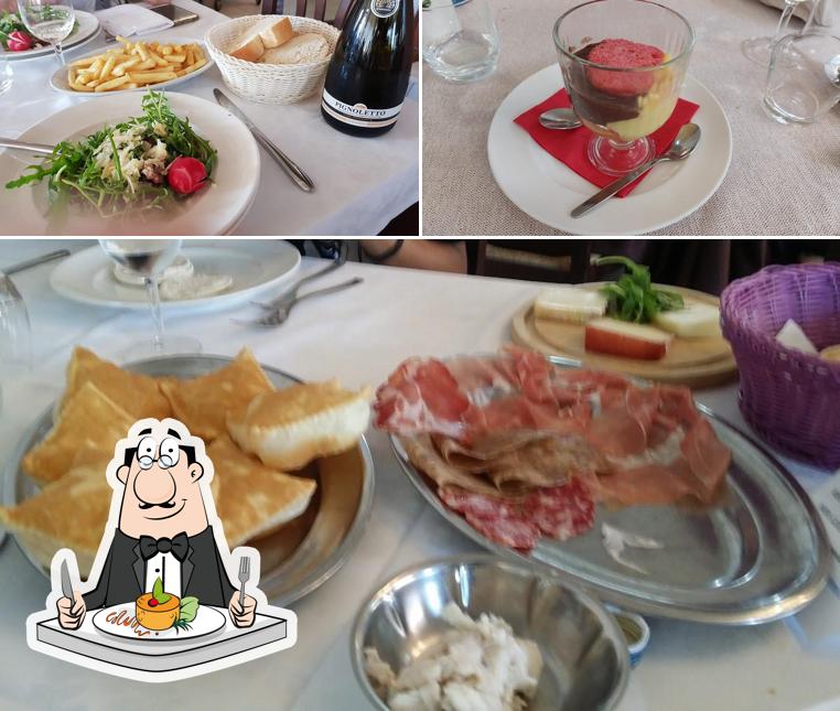 Cibo al Ristorante Nuova Estense