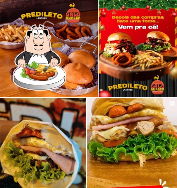 Sanduíche de carne de porco desfiada em Predileto Lanches