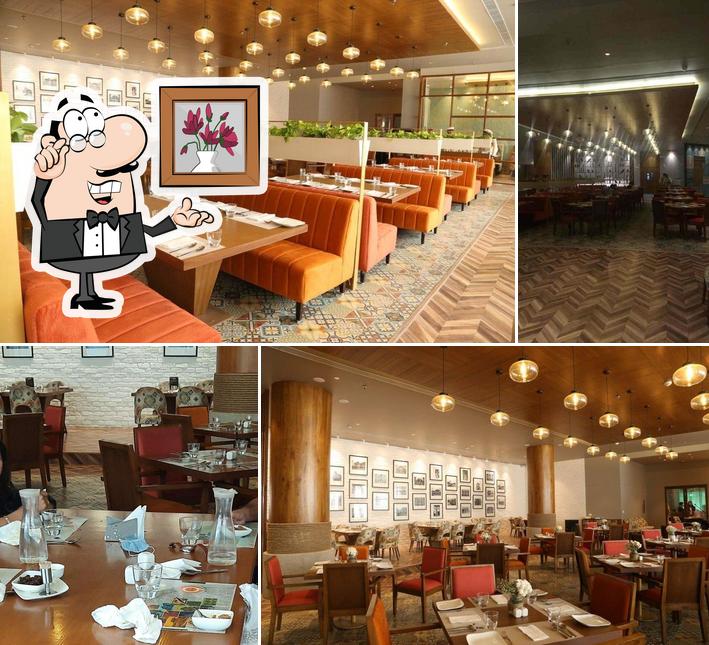 The interior of The Nine