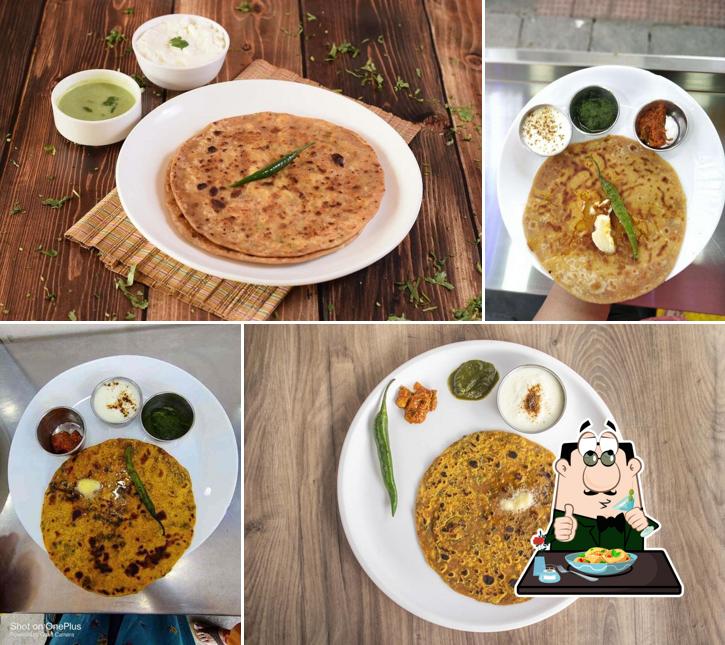 Meals at TIWARI'S Ghee Paratha & Chaats
