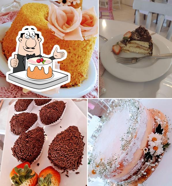 Bolos de cenoura em Cafeteria Bella Petit Doceria e café