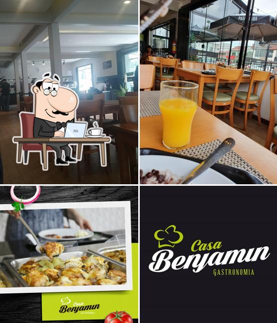 O interior do Casa Benjamin