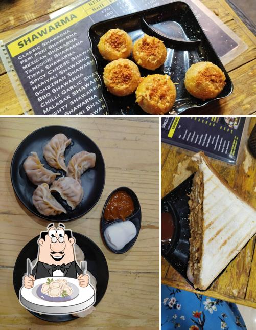 Dumplings at Mighty Shawarma