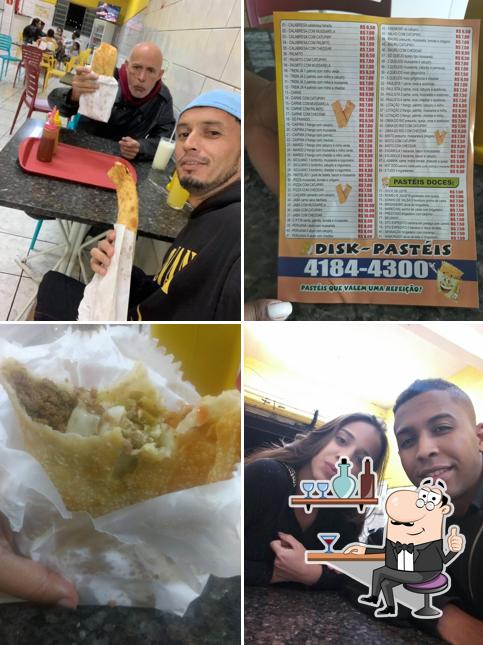 Veja imagens do interior do Q' Bom Pastéis