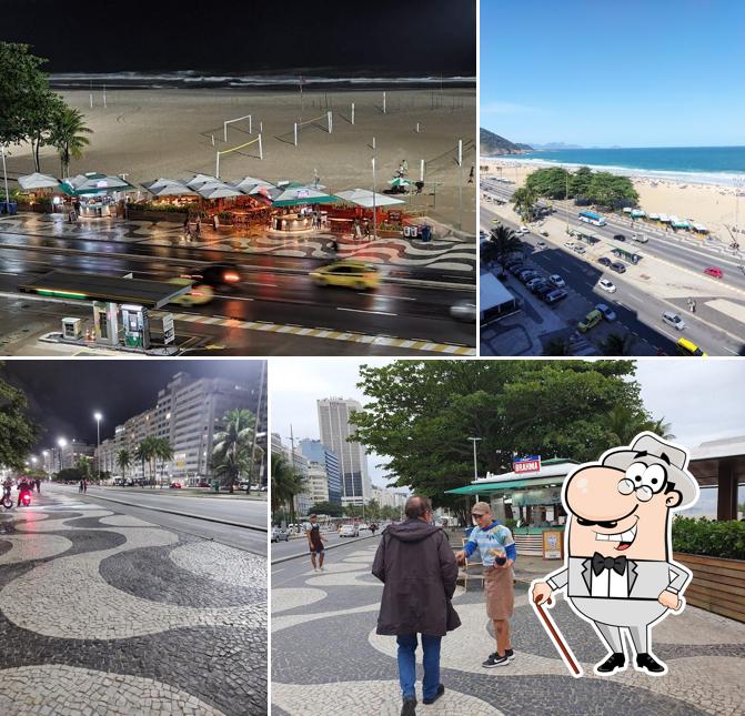 O exterior do Quiosque Morena