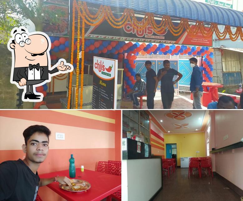 Check out how Chilis Fast Food & Resturant looks inside