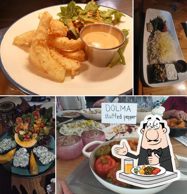 Meals at Darvish Persian & Spanish Restaurant