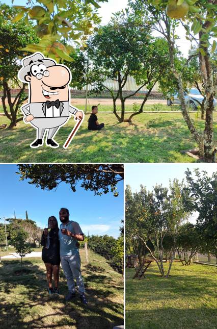 O exterior do Café colonial