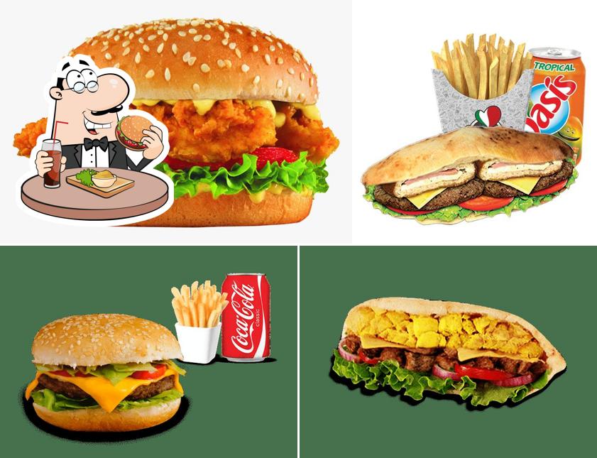 Prenez un hamburger à TIKI TAKA Lens