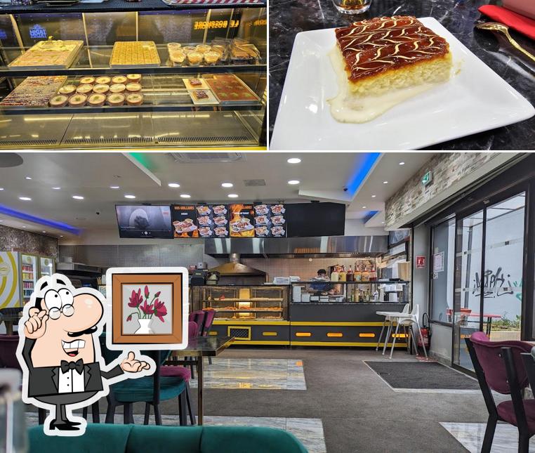 Vérifiez l’image indiquant la intérieur et nourriture concernant Le Bosphore Tadım