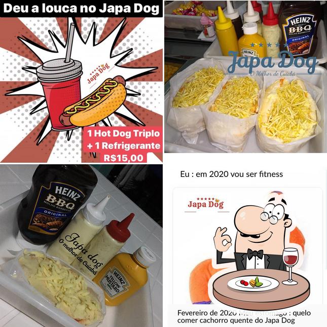 Platos en Japa Dog Cuiabá