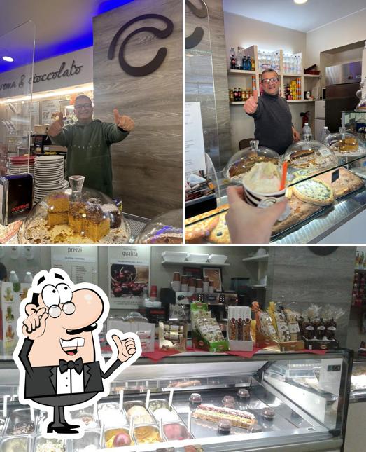 Dai un'occhiata agli interni di Gelateria Crema & Cioccolato