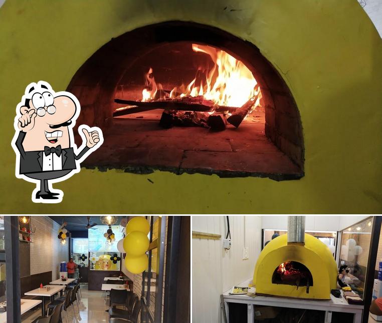 The interior of Bon Pizza - Khau Galli Vapi