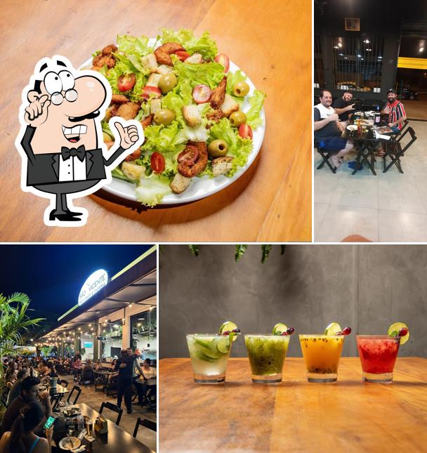 O interior do São Vicente Restaurante e Choperia