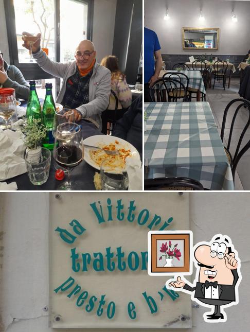 Gli interni di Da Vittorio Presto e Bene