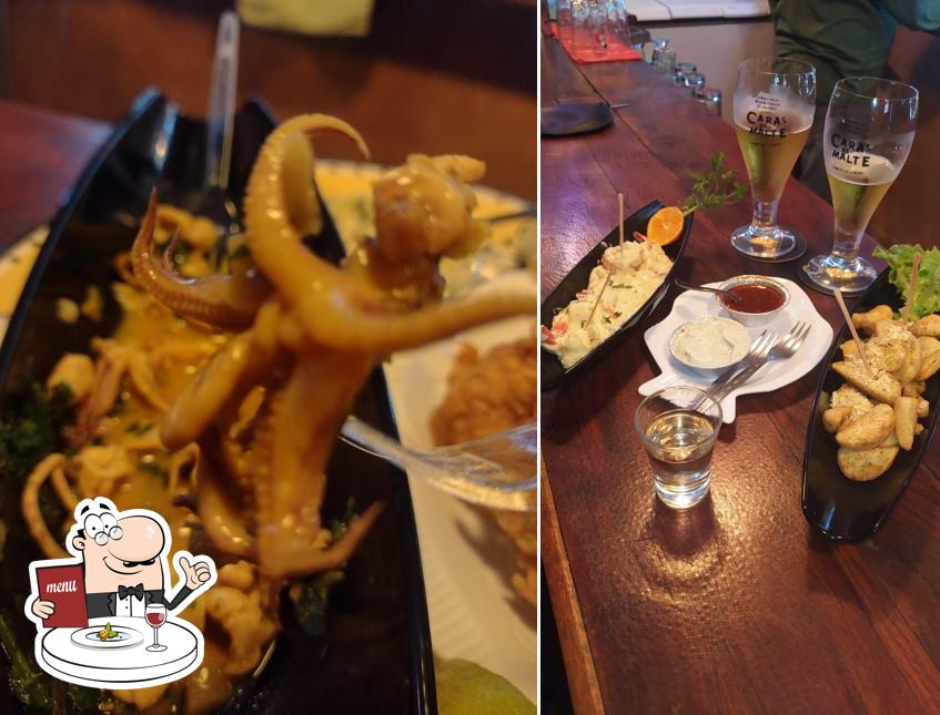 Comida em Pub Caixa Seca