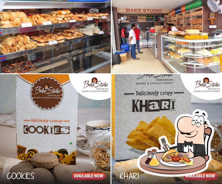 Pick pizza at Bake Studio Udupi