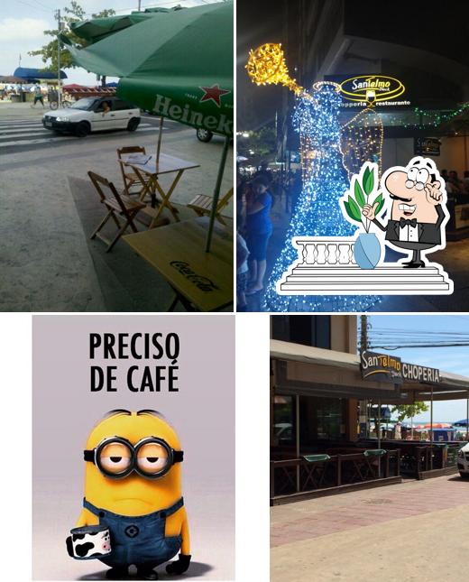 O exterior do Restaurante San Telmo