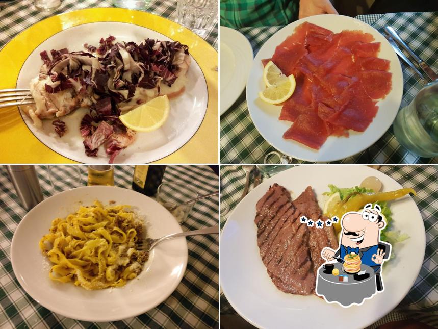 Cibo al Trattoria dal Pansa