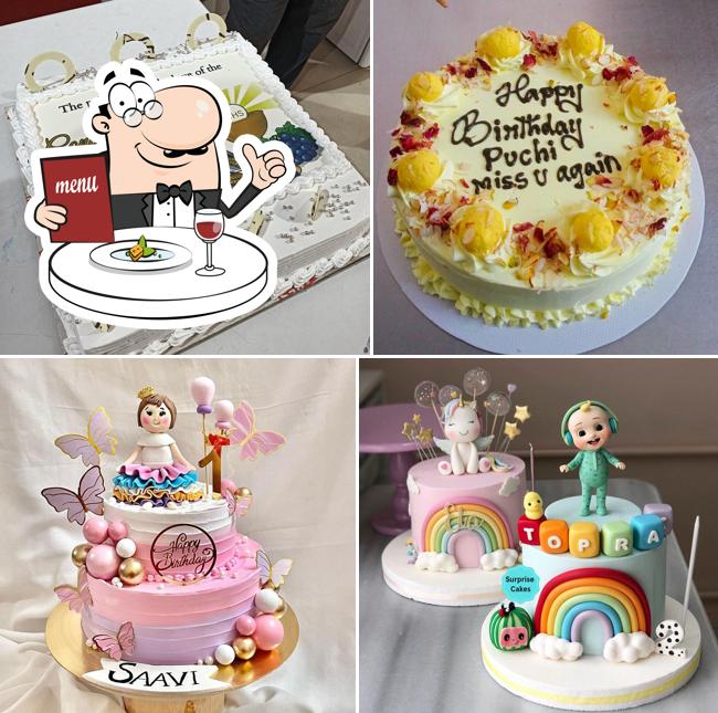 Meals at Surprise cake Coimbatore Best Customised 1st Birthday & Wedding Cakes cake order online Delivery in Coimbatore