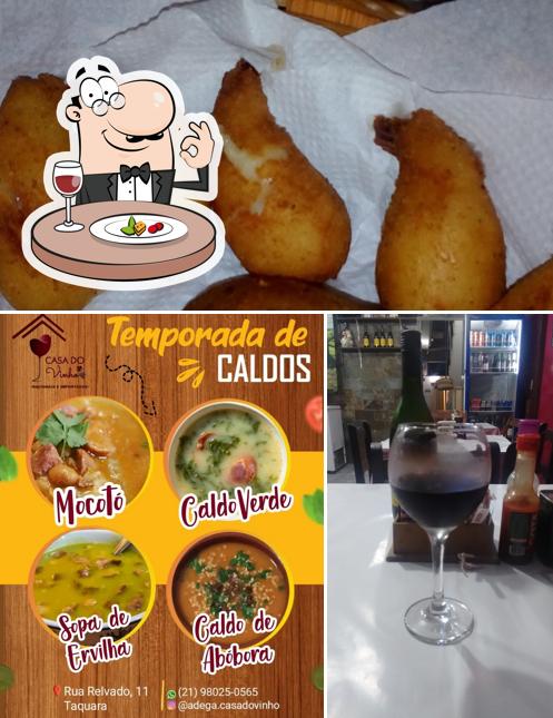 A imagem do Casa do Vinho’s comida e álcool