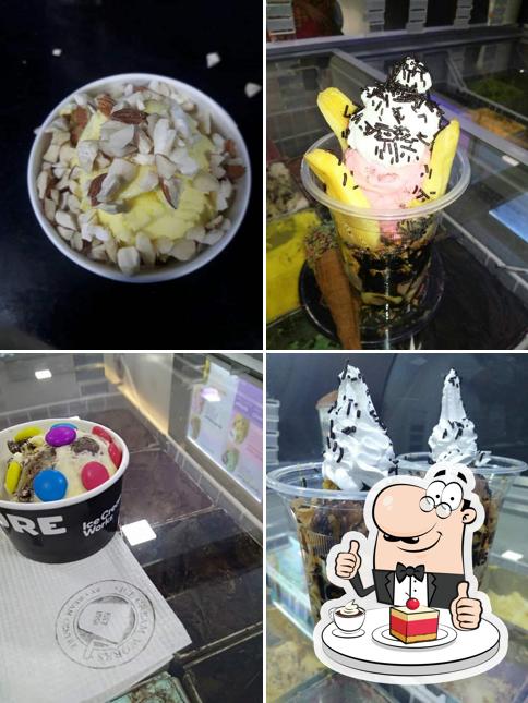 Enjoy one of the sweet dishes