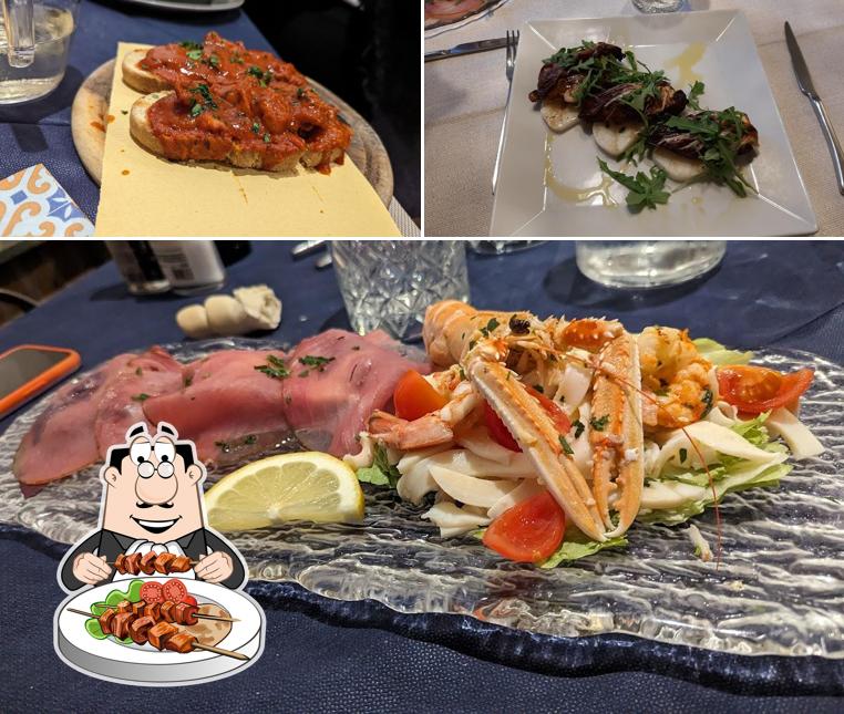 Antipasto al Osteria Ristorantino L'orba Canocia