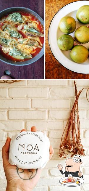 Experimente pizza no Moa Cafeteria