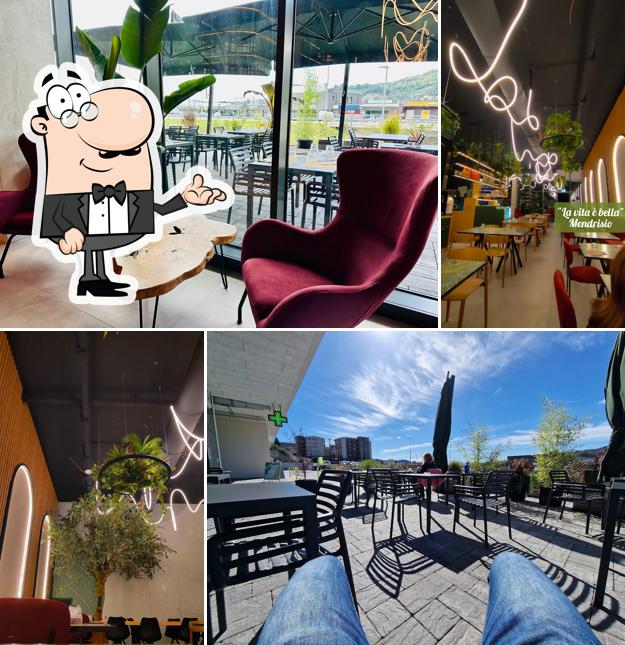 Gli interni di La Vita è Bella Ristorante & Insalateria (Mendrisio)