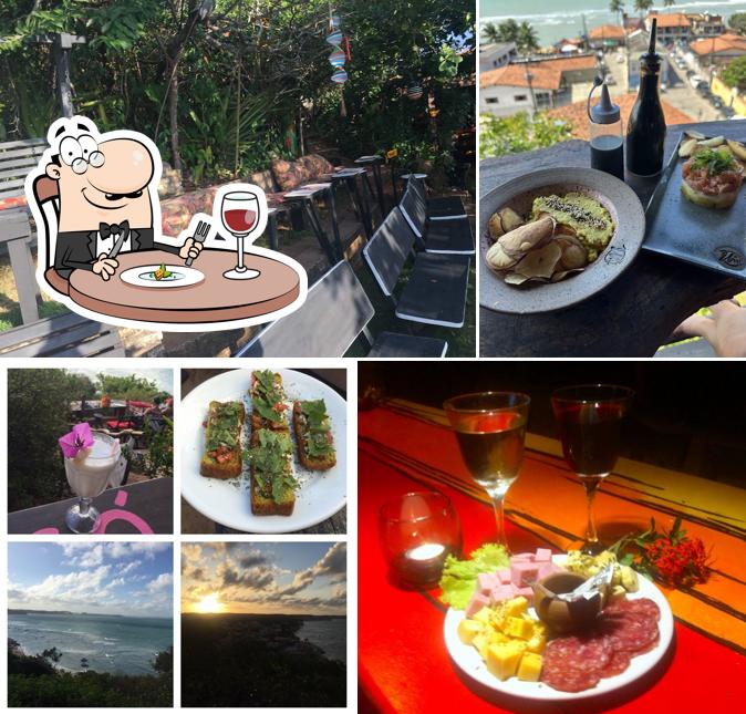 Comida em Mirante Sunset Bar