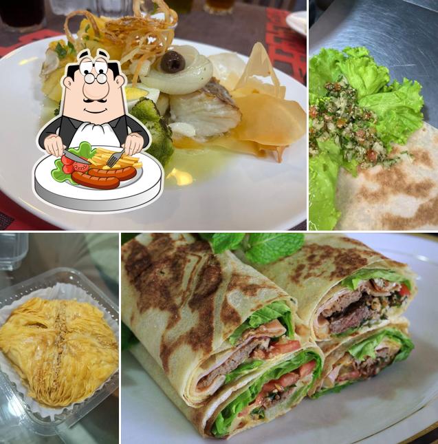 Platos en Tenda Árabe 1001 Sabores