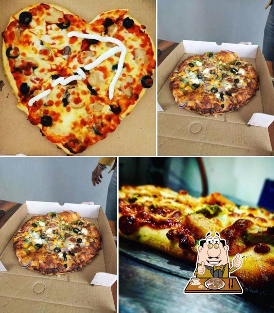 Order various kinds of pizza