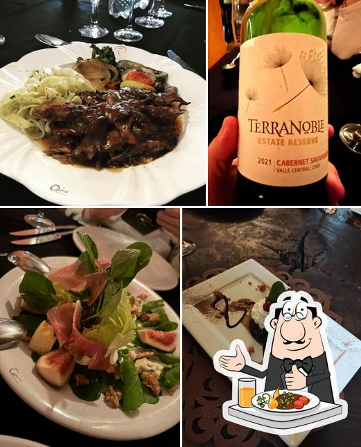 Comida em Porcini Trattoria