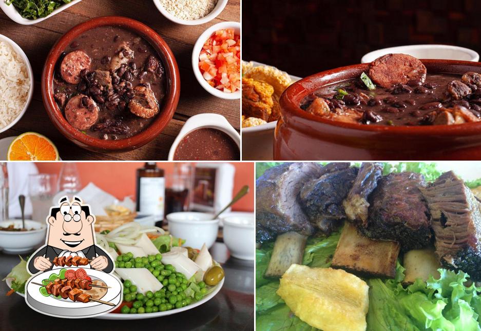 Platos en WO Brasa & Pizza