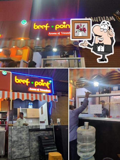 The interior of Beef Point