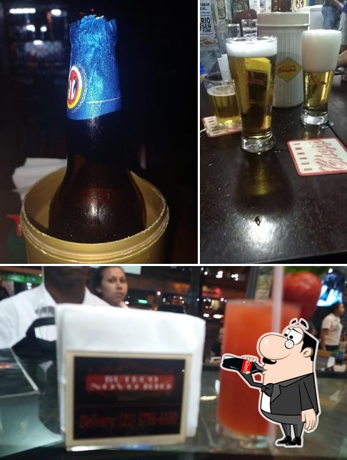 A imagem do Buteco Novo Rio’s bebida e comida