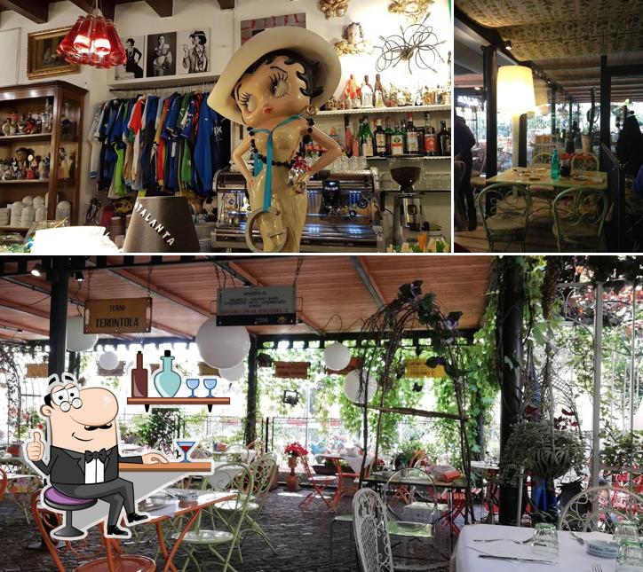 Gli interni di Trattoria D'Ambrosio Da Giuliana